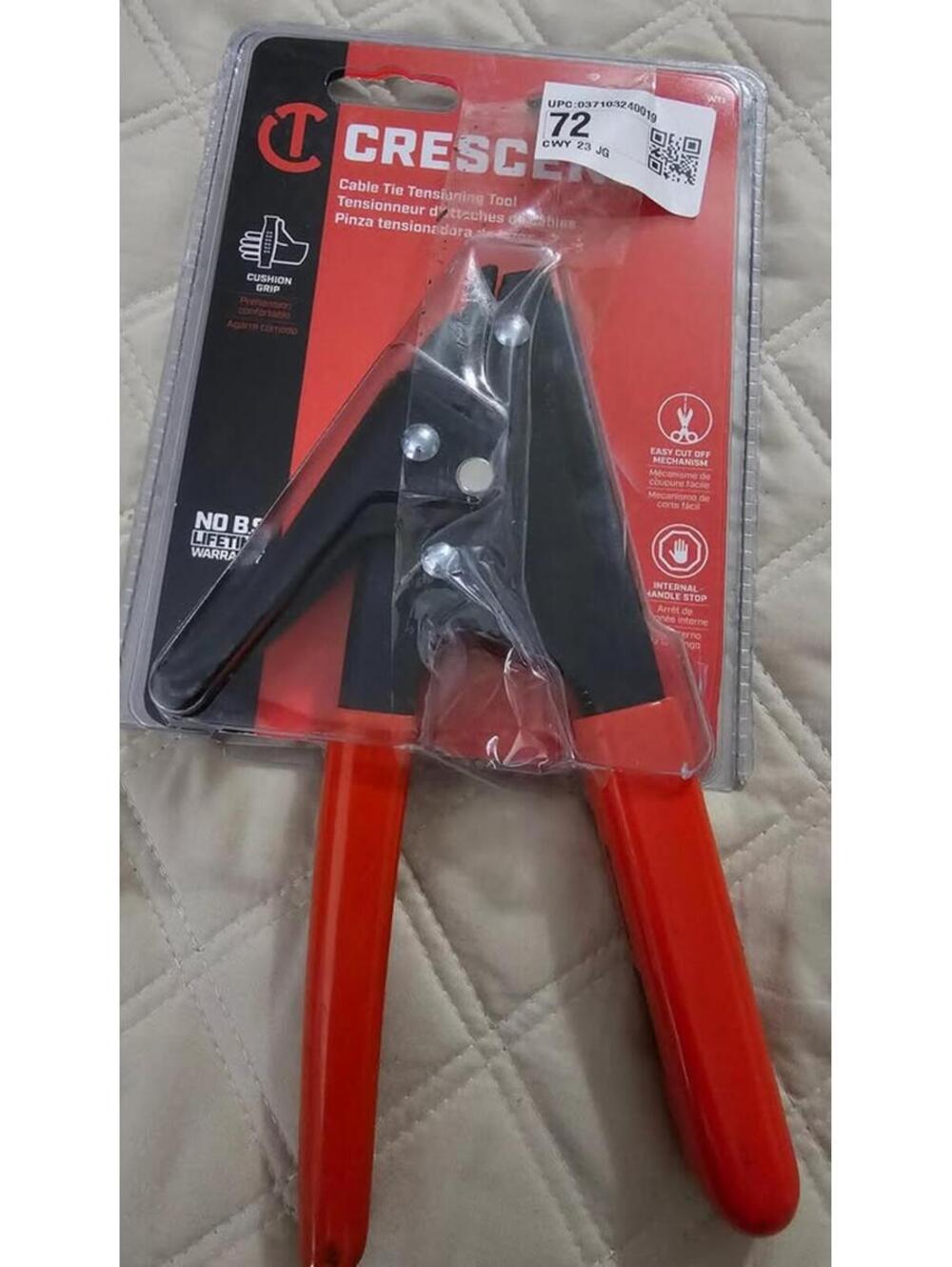 Crescent Cable Tie Tensioning Tool
